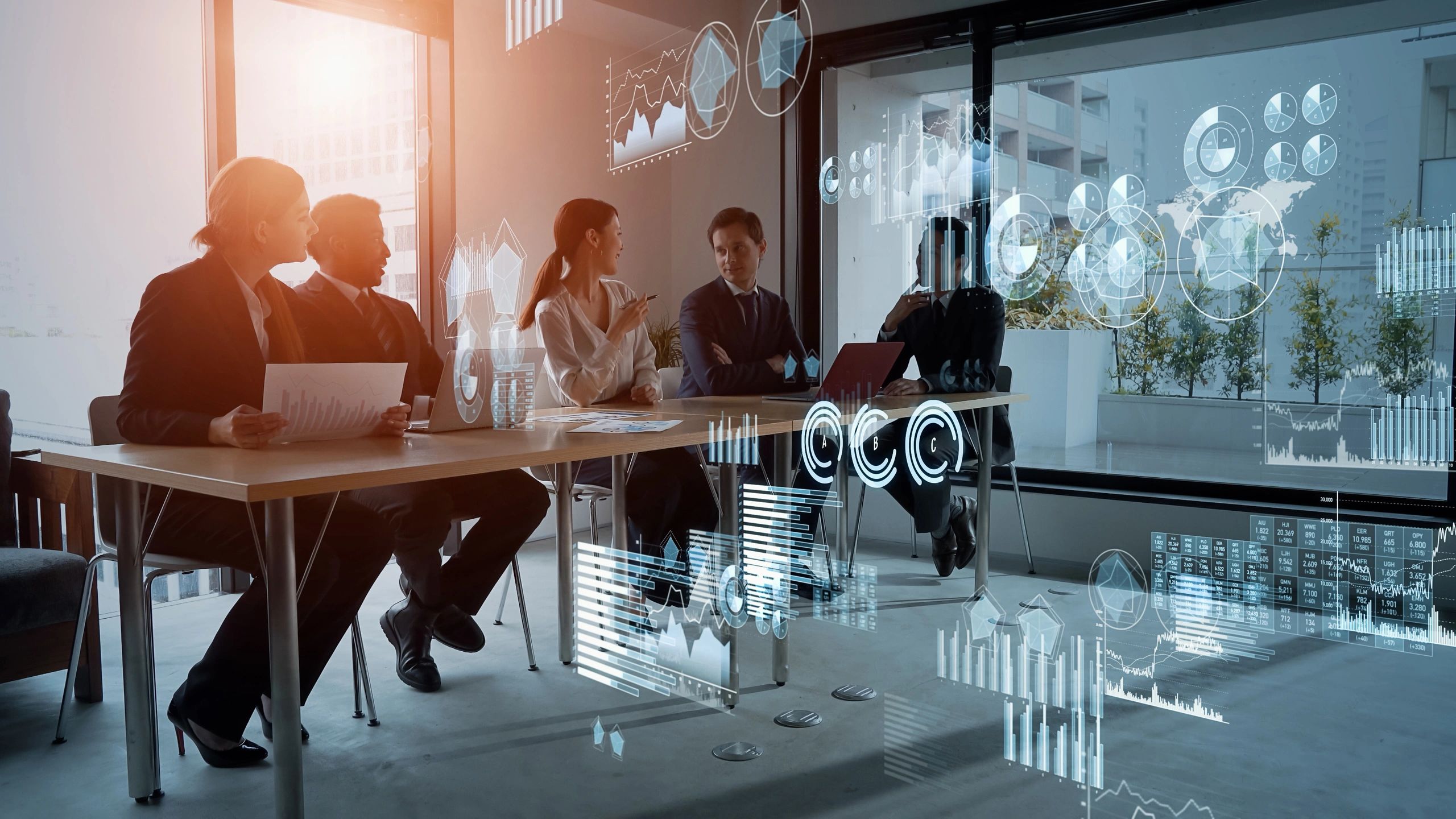 corporate data analytics team