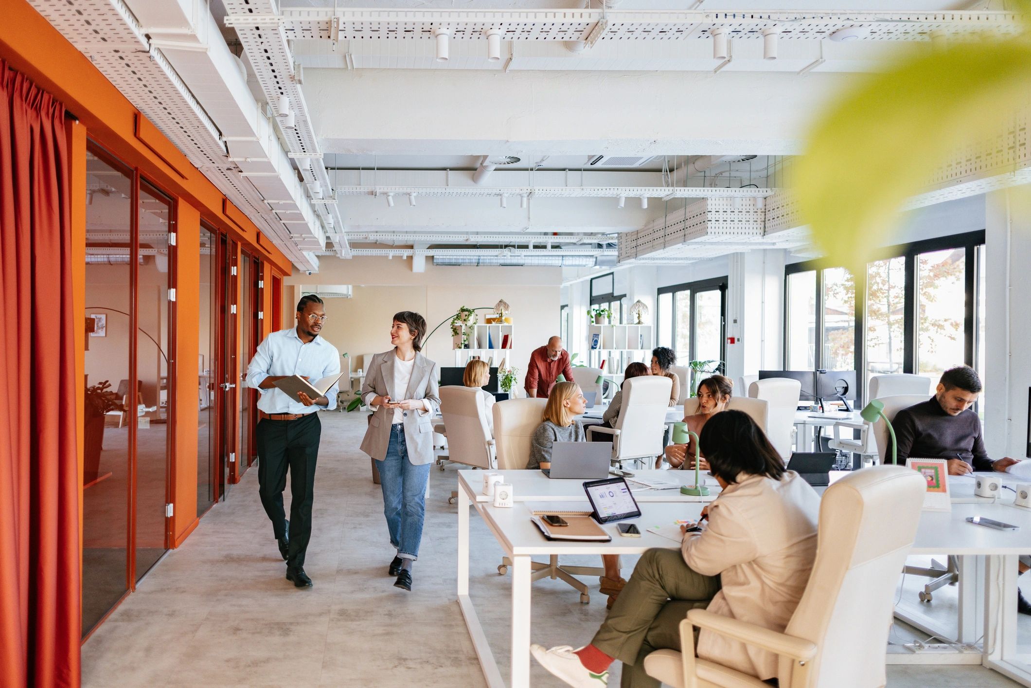 modern IT consulting office